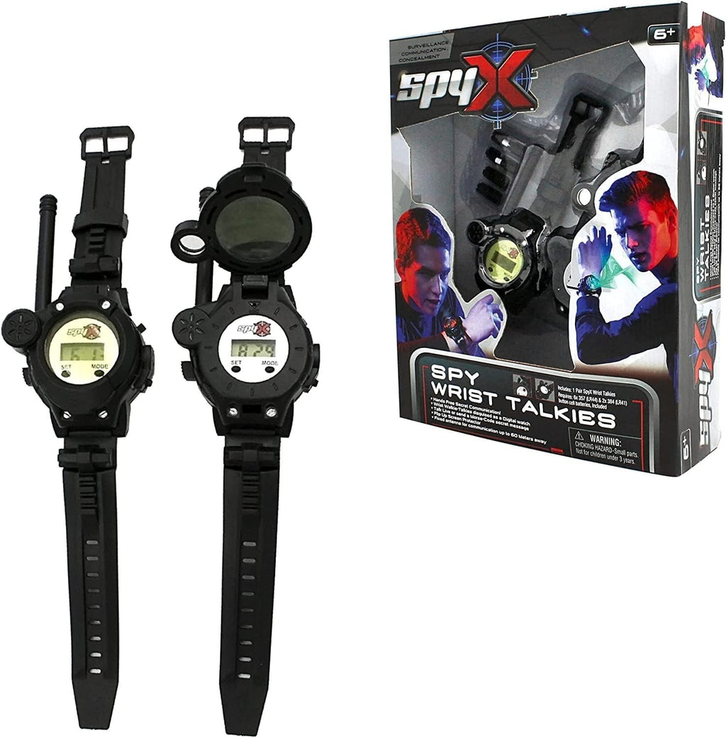 Spyx 10538 Spy Wrist Talkies For Kids Hands Free Secret Communication New