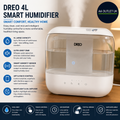 Dreo 4L Smart Bedroom Baby Cool Mist Humidifiers Home 28db 36H Runtime