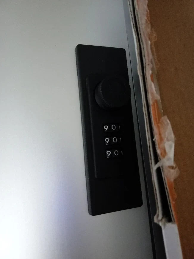 Durable Key Safe Box 48 Wall Mounted Key Holder Cabinet Combination Lock New