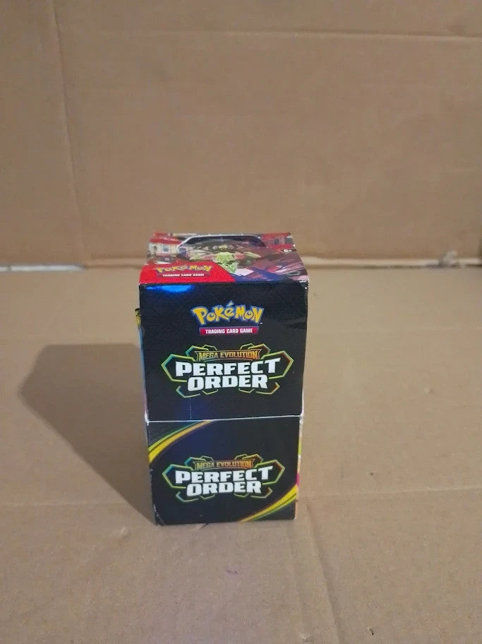 Pokemonn TCG Mega Evolution Perfect Order Booster Display Packs Opened Used