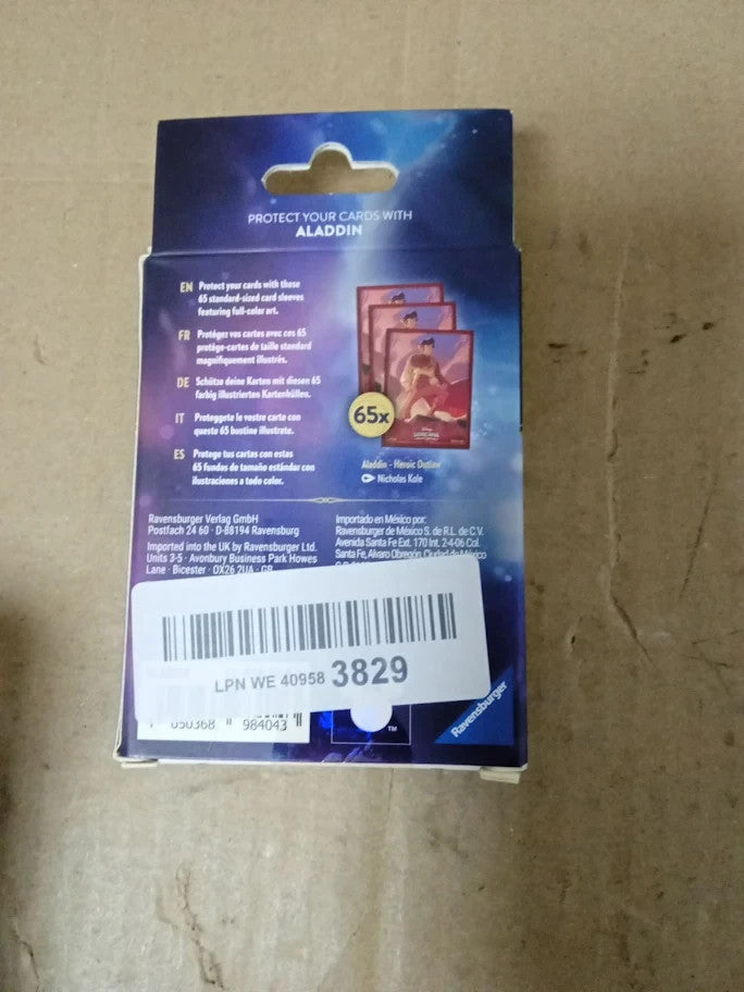 Ravensburger Disney Lorcana TCG Trading Adults Kids  Aladdin Card 8+ New