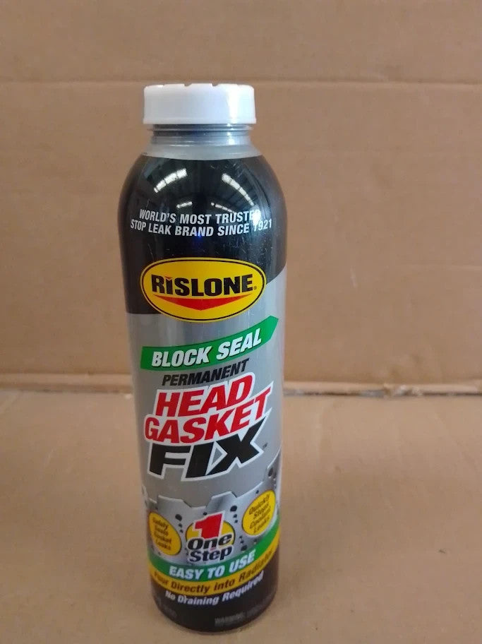 Rislone Head Gasket Fix Block Seal Permanent Easy To Use No Draining 680g New