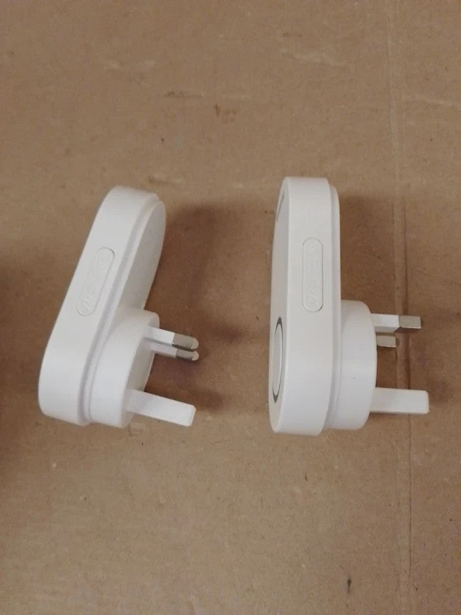 Vexloria Wireless Doorbell Receiver 150m Long Range Battery Operated White