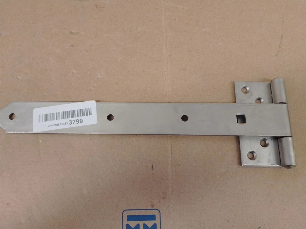 Alberts 326142 Tee Hinge Riveted Pin Stainless Steel Strip 292x34mm