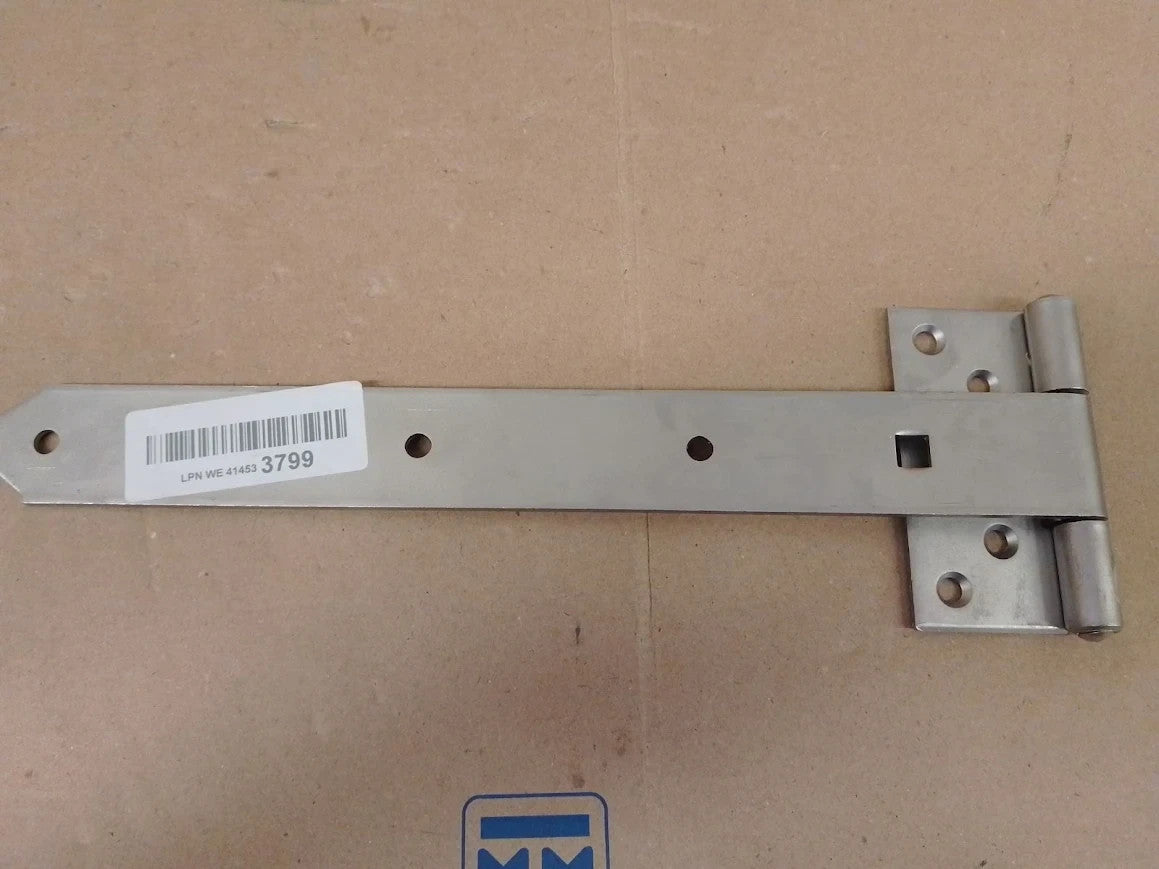 Alberts 326142 Tee Hinge Riveted Pin Stainless Steel Strip 292x34mm