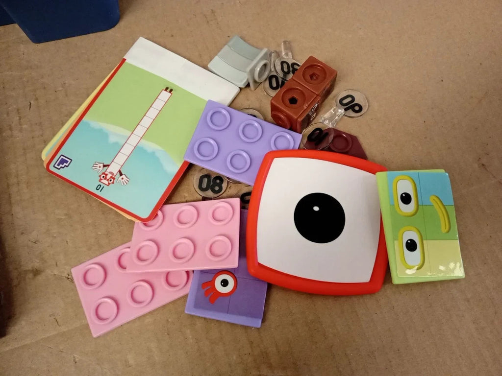Learning Resources MathLink Cubes Numberblocks Heroes Zeroes Activity 3+