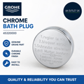 Grohe Chrome Bath Plug Chrome 45320000