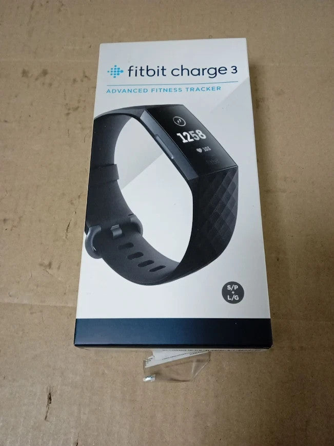 Fitbit Charge 3 Advanced Fitness Tracker Heart Rate Swim Tracking 7 Day Battery