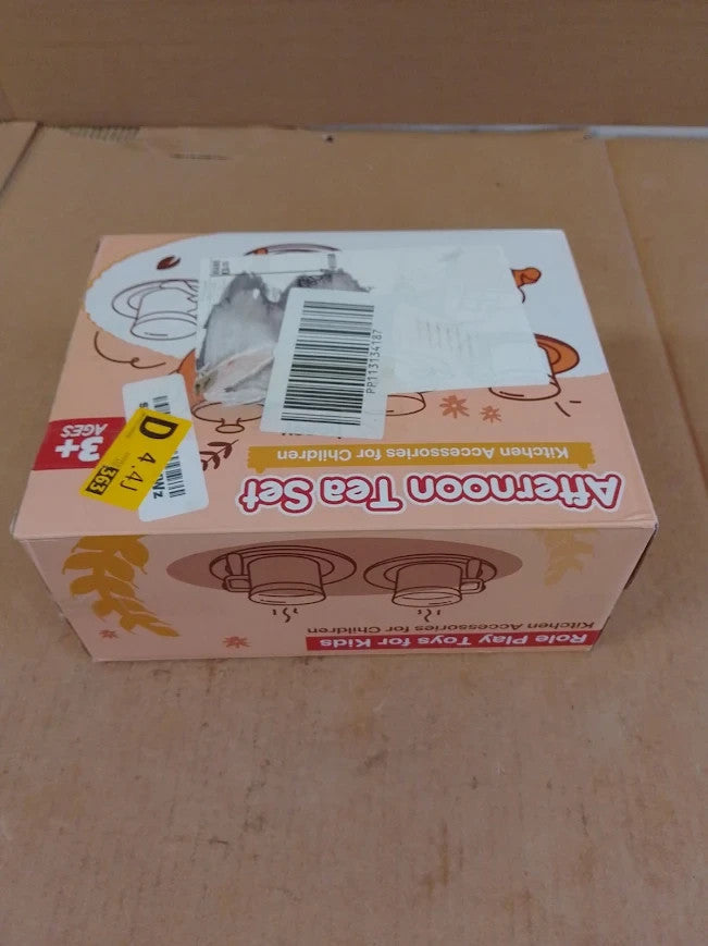 Aoleva Pretend Play Kitchen Accessories Children Tea Set Toy Play 3+ New