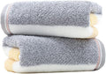 Sense Gnosis Yellow & Grey Striped Hand Towel Ultra Soft 100% Cotton 13x29in New
