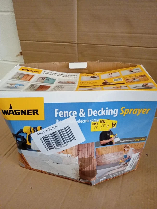 Wagner Fence Decking Paint Sprayer Fences Shed Decking Garden Furniture