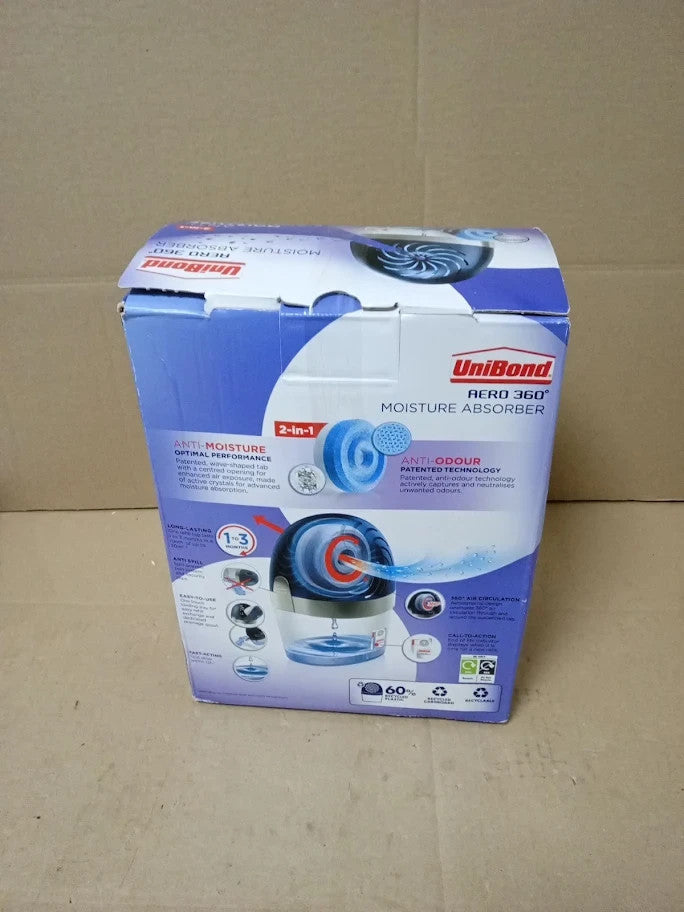UniBond Aero 360 Lavender Humidity Absorber Ultra Absorbent Helps Prevent Moulds
