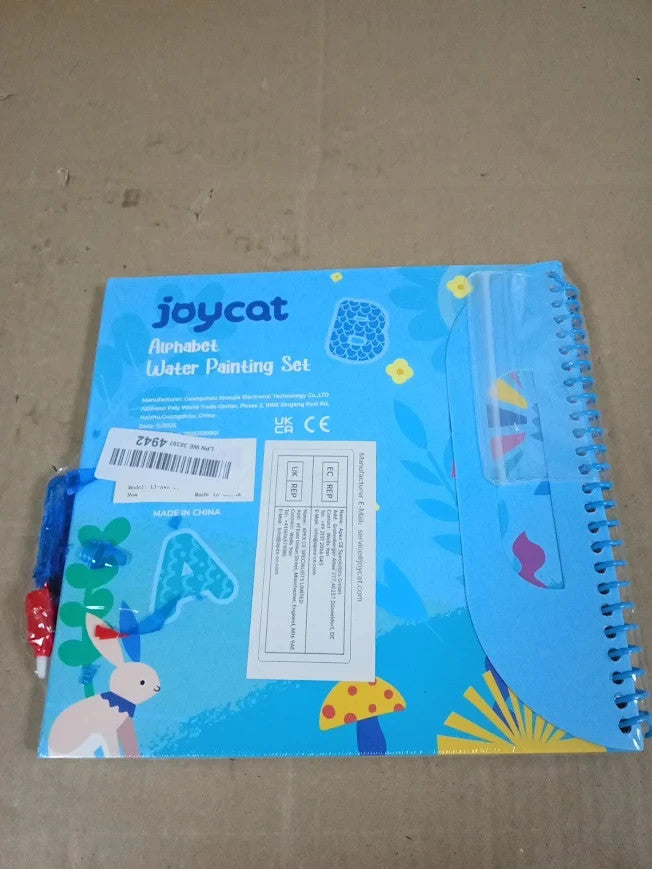 JoyCat Alphabet Water Colouring Book Toddlers Reusable 14 Activity Pages