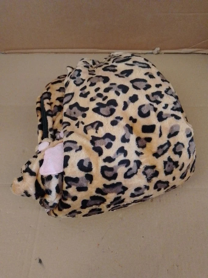 Sincere Party Fleece Cheetah Costume Halloween Leopard Cat Small 4+ New