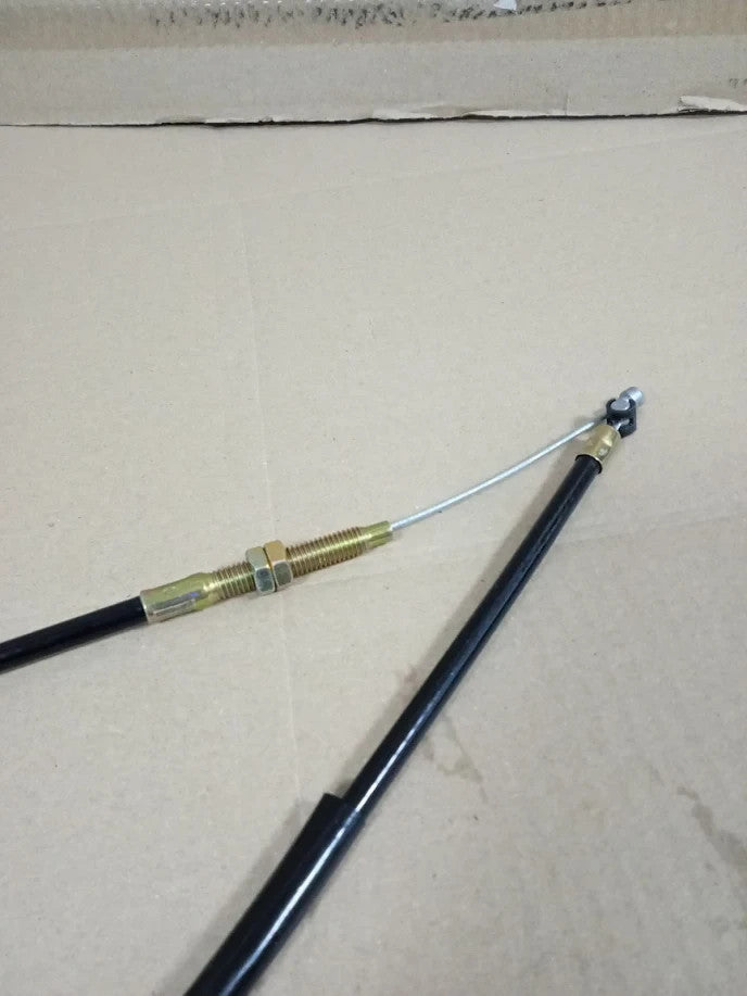 Hihaha Motorcycle Clutch Cable Honda CG125 Black Rubber Coated Durable Material