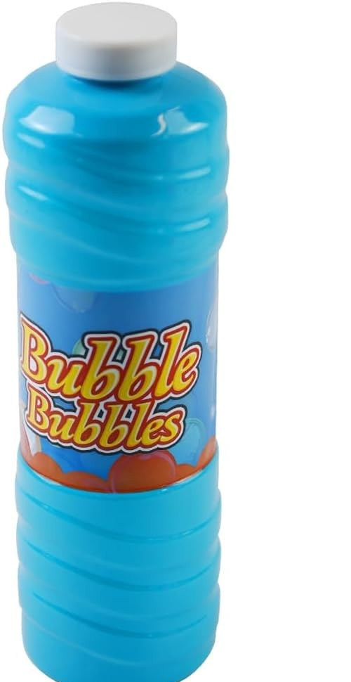 RAM ONLINE Giant 1Litre Bubble Mixture Wand Machines Garden Games Essential New