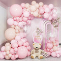 Adeyoo Balloon Arch Kit Garland Baby Light Pastel Pink Nude Clear Decoration New