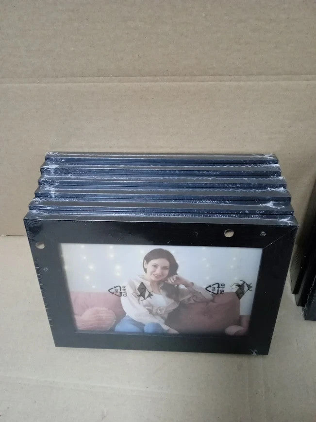 Songmics Collage Picture Frames 9pc 4x6 Photos Collage Wall Decor Black New