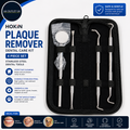 HOKIN Plaque Remover Teeth Cleaning Tool 4 Pieces Dental Care Kit Tooth Filling
