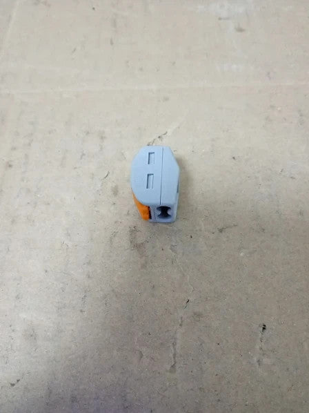 Wago 222 412 2 Pole Lever Cable Connector 0.08 2.5mm Grey Orange 50pcs New