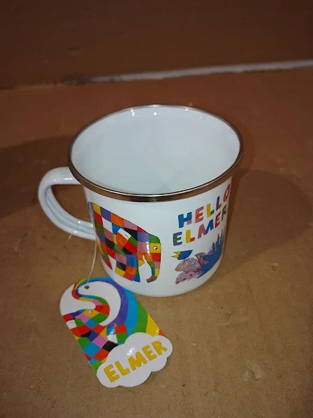 Robert Frederick The Gruffalos Child Enamel Mug White Dishwasher Safe 350ml
