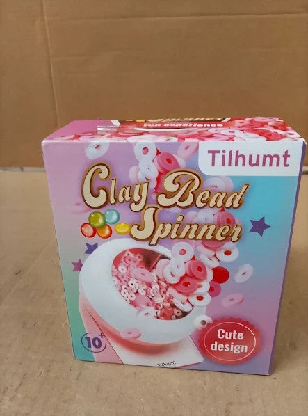 Tilhumt Clay Bead Spinner Electric Jewelry Making Friendship 6.1x4.92x4.13in