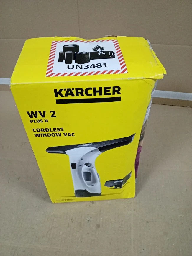Karcher Window Vac WV 2 Plus N Battery Running Time 35min LED Display New