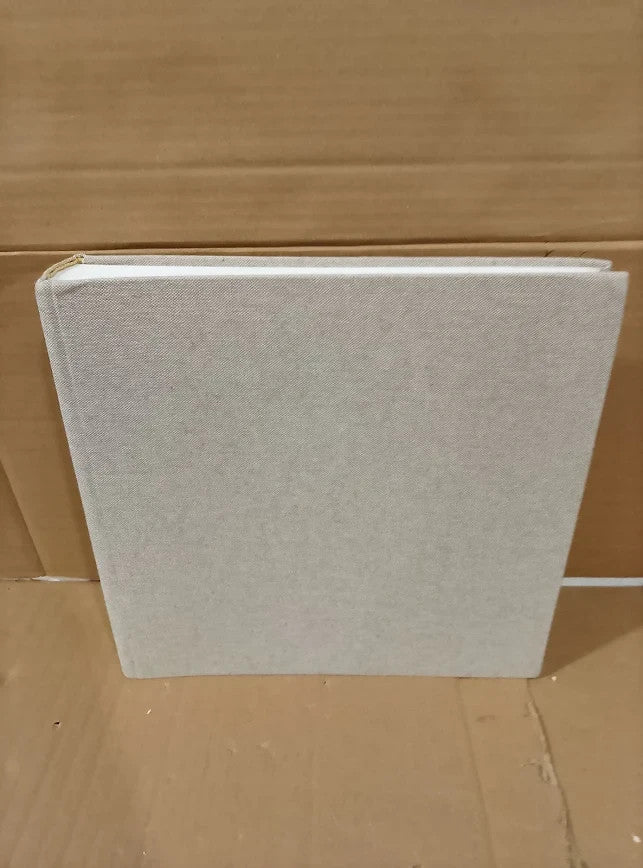Mareli Photo Album 31x31cm Linen Fabric Cover 80 Pages Tissue Paper New