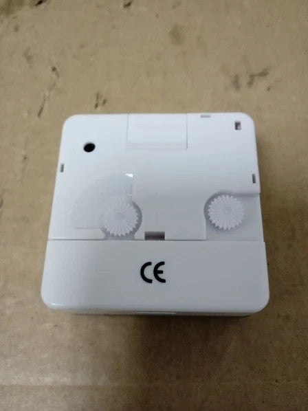 Alarm Clocks BedsideTravel Alarm Small Silent Analog Non Ticking 6x2cm
