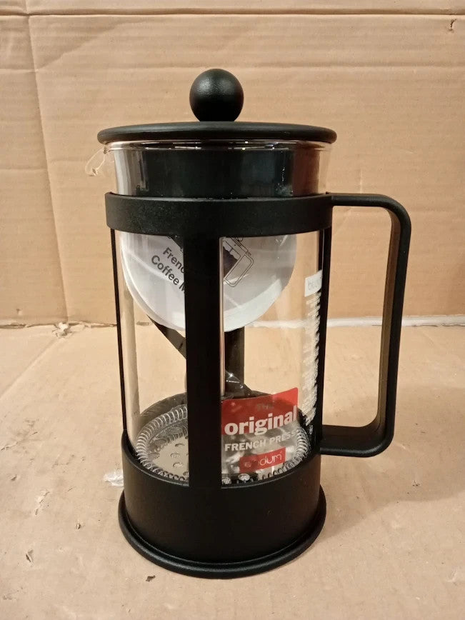 Bodum French Press Kenya 1L 8 Cups Manual Coffee Maker Heat Resistant Glass