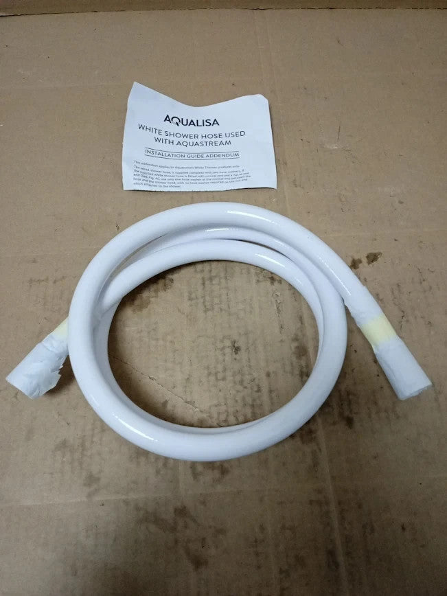 Aqualisa Smooth Thermostatic Shower Hose 1.5m White 164515 Accessory New