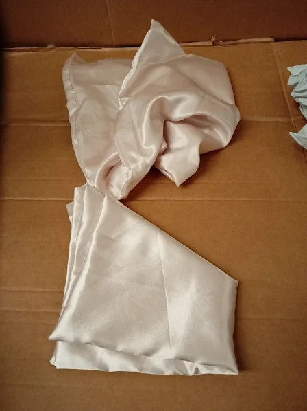 Bedsure Satin Pillowcase Hair Similar Silk Cooling Beige Standard Queen 50x75cm