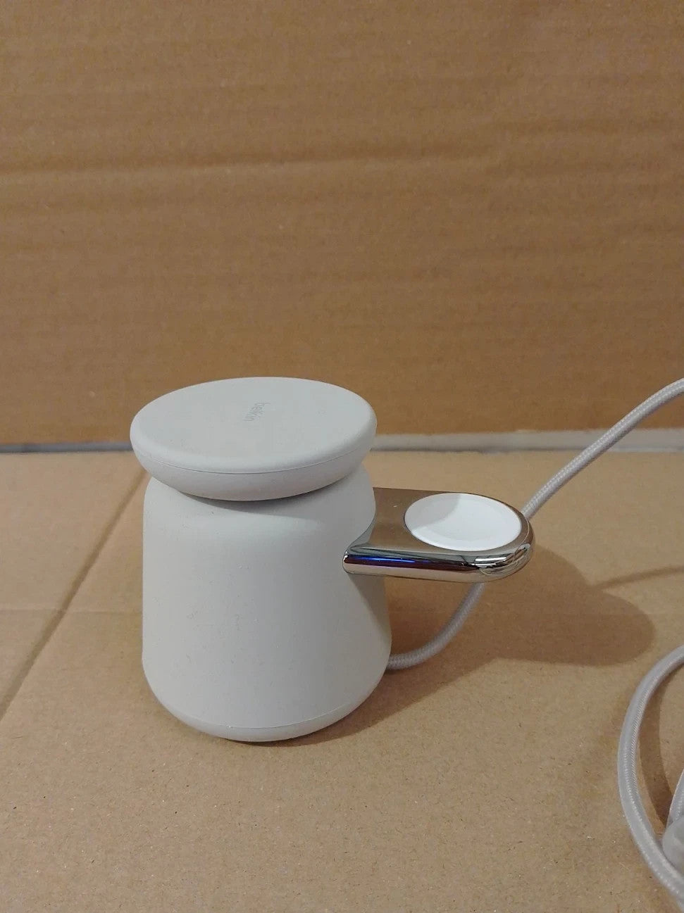 Belkin BoostCharge Pro 2in1 Wireless Charger Qi2 15W MagSafe Compatible White