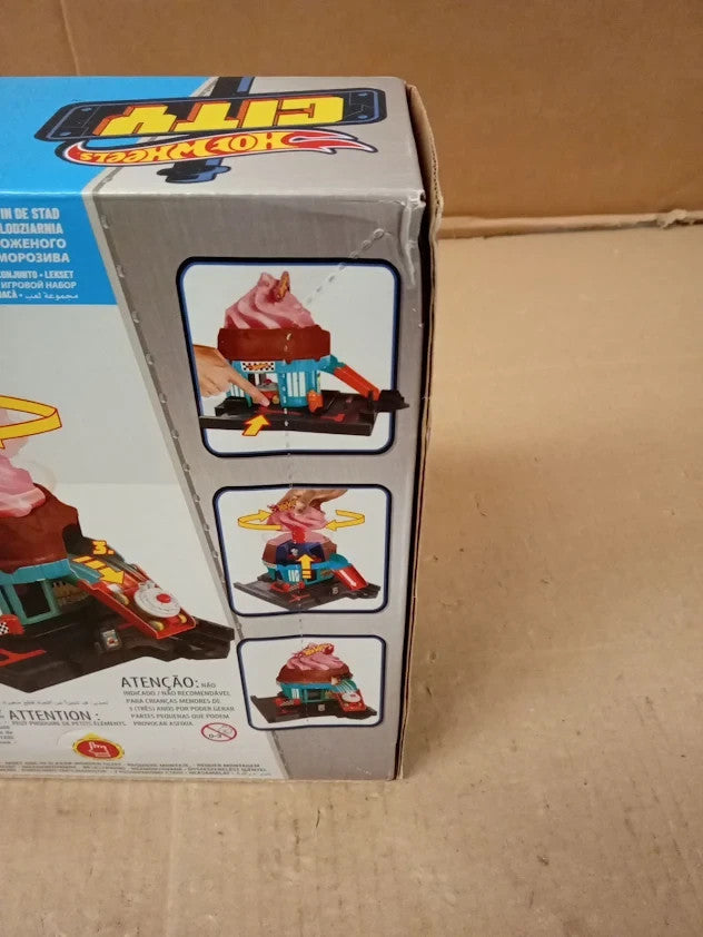 Hot Wheels Lets Race Netflix City Track Set 1 Hot Wheels Car Track Play 4+ New