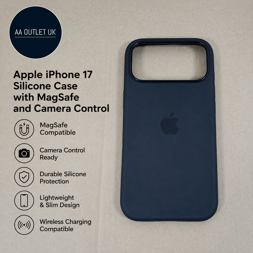 Apple iPhone 17 Silicone Case MagSafe & Camera Control Lightweight Case Wireless