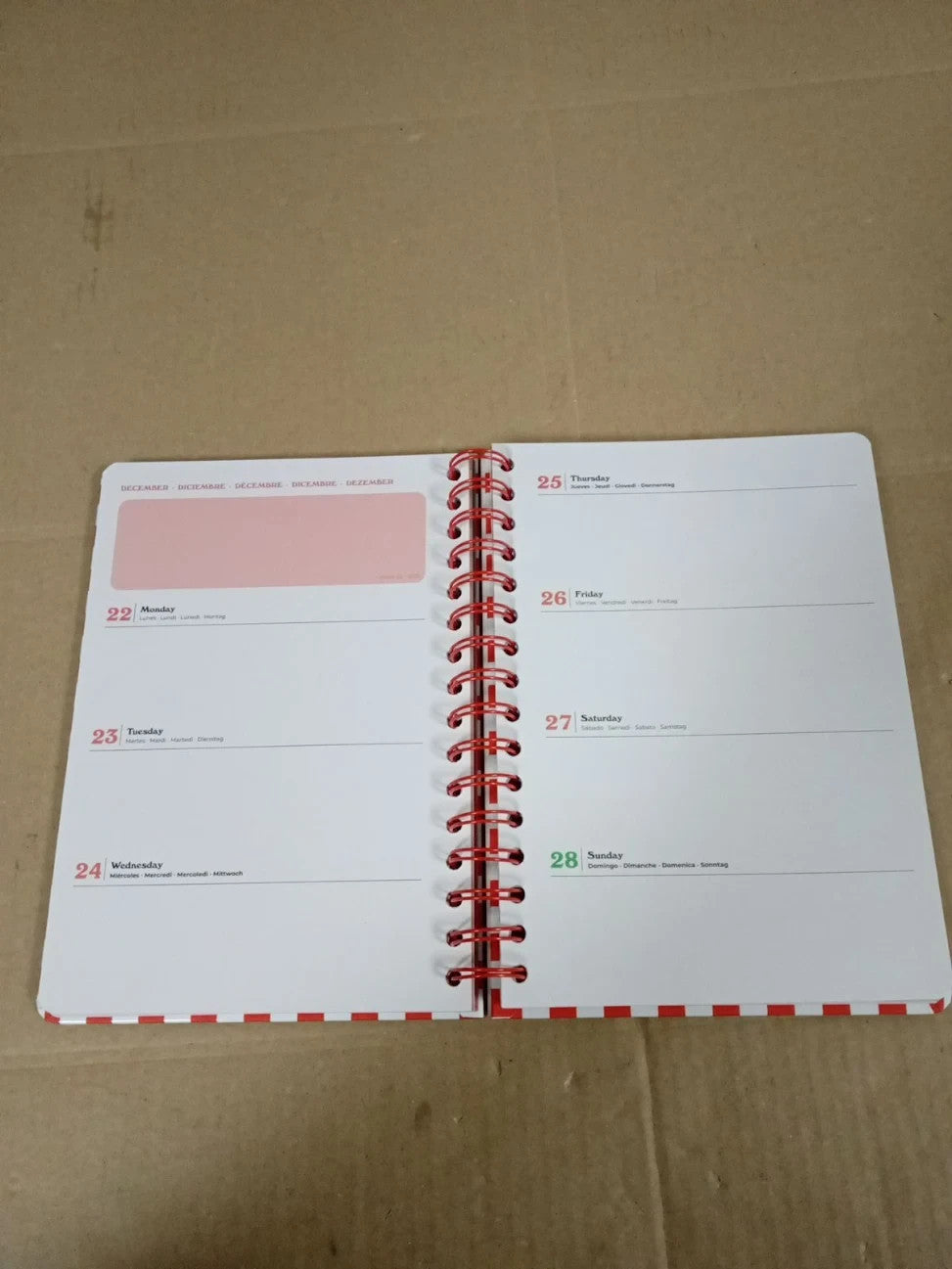 Grupo Erik A5 Academic Diary 2025 2026 Week View Ketnipz Back To School New