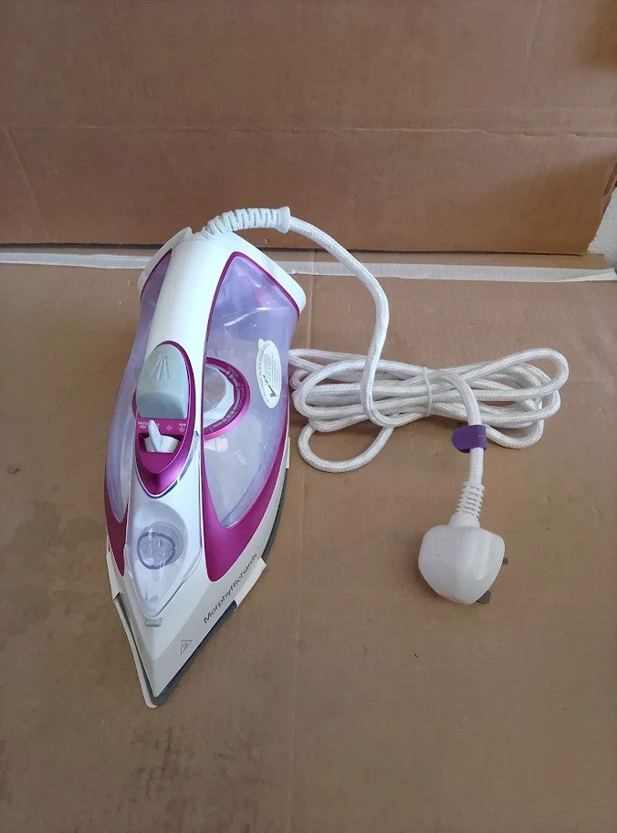 Morphy Richards TurboGlide Steam Iron Ceramic Non stick Soleplate 400ml 2800w