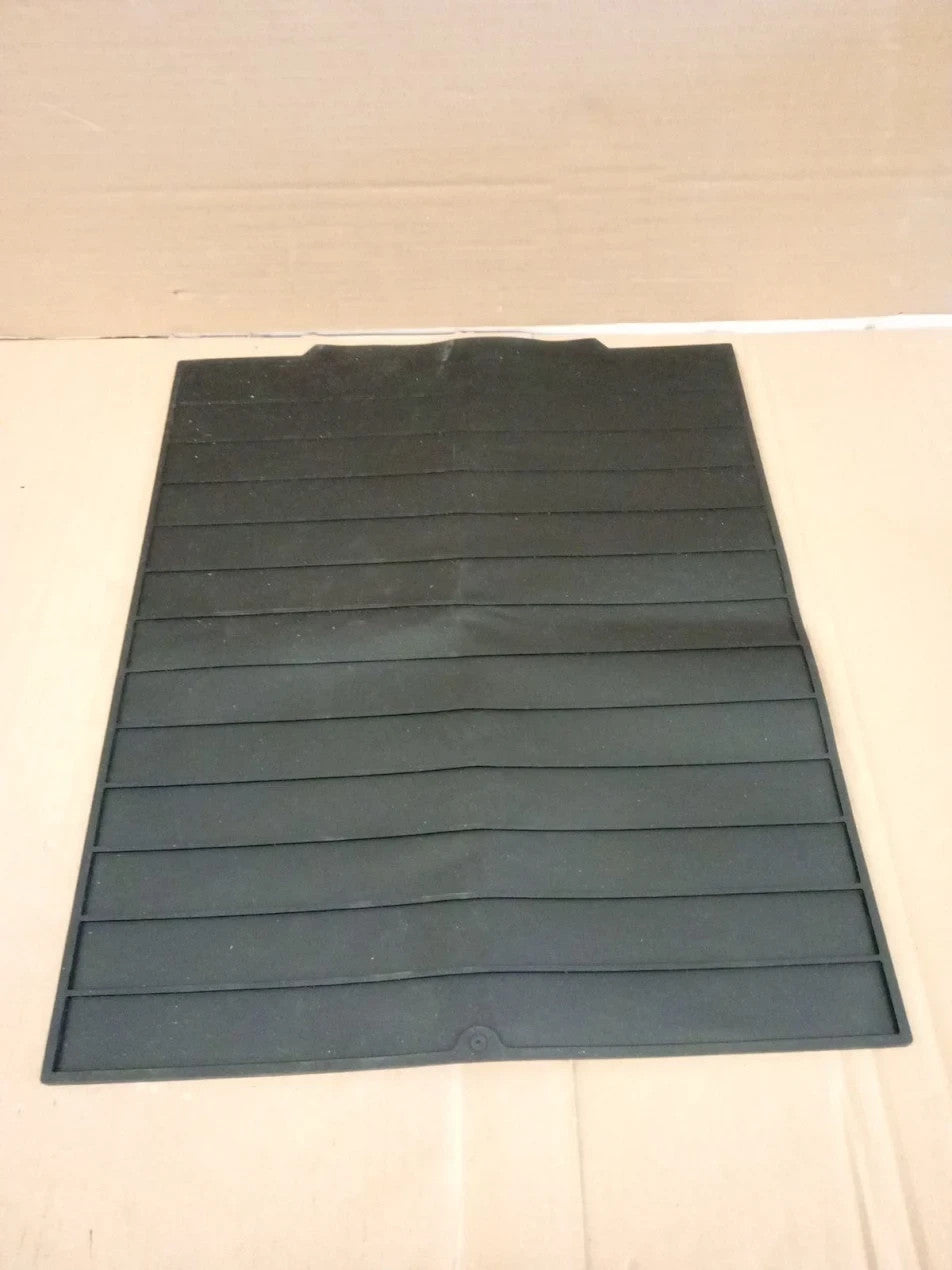 Silicone Draining Drying Mat 50x40cm Board Heat Resistant Collapsible Black