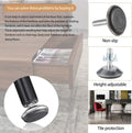 Rybtd 20 Pieces Adjustable Leveling Feet Threaded Foot Non Slip M8 30x40mm