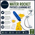 PLAYSTEM Outdoor Water Rocket Physics Learning Kit STEM Toy Kids Boys Girl