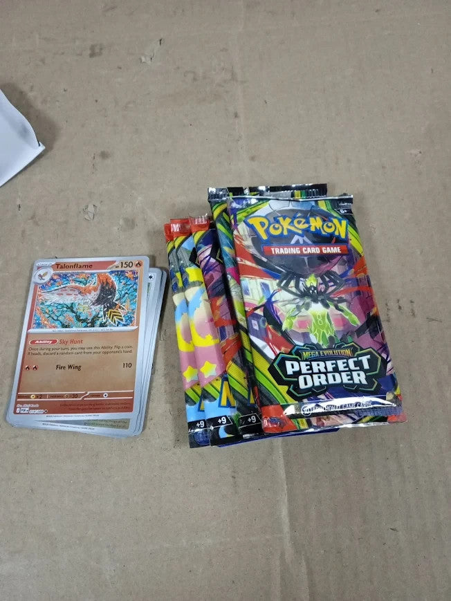 Pokemon TCG Mega Evolution Perfect Order Booster Bundle Booster Packs