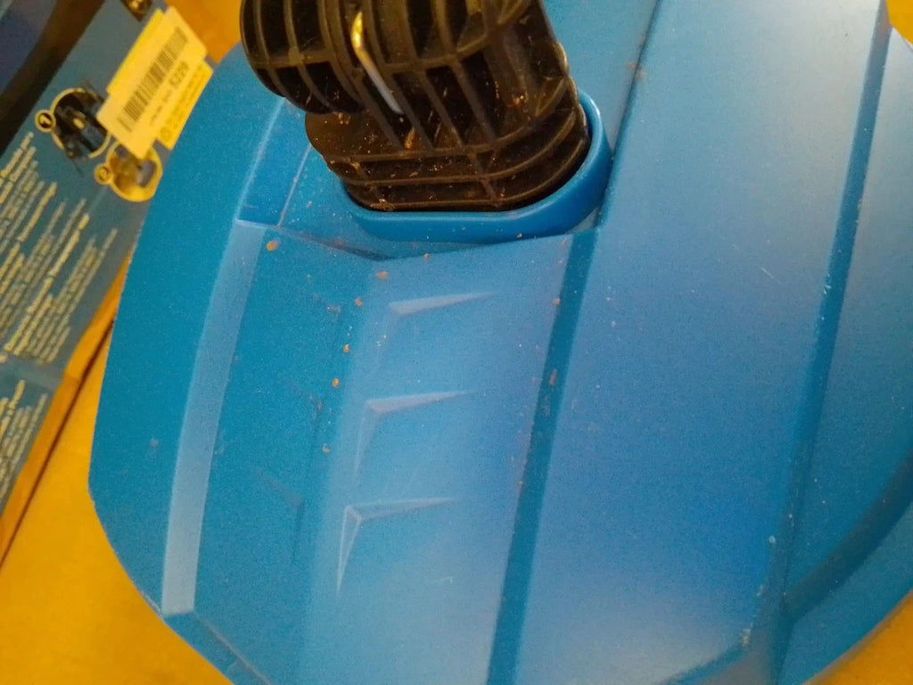 Draper 02013 Pressure Washer Compact Rotary Patio Cleaner Hand Powered Blue