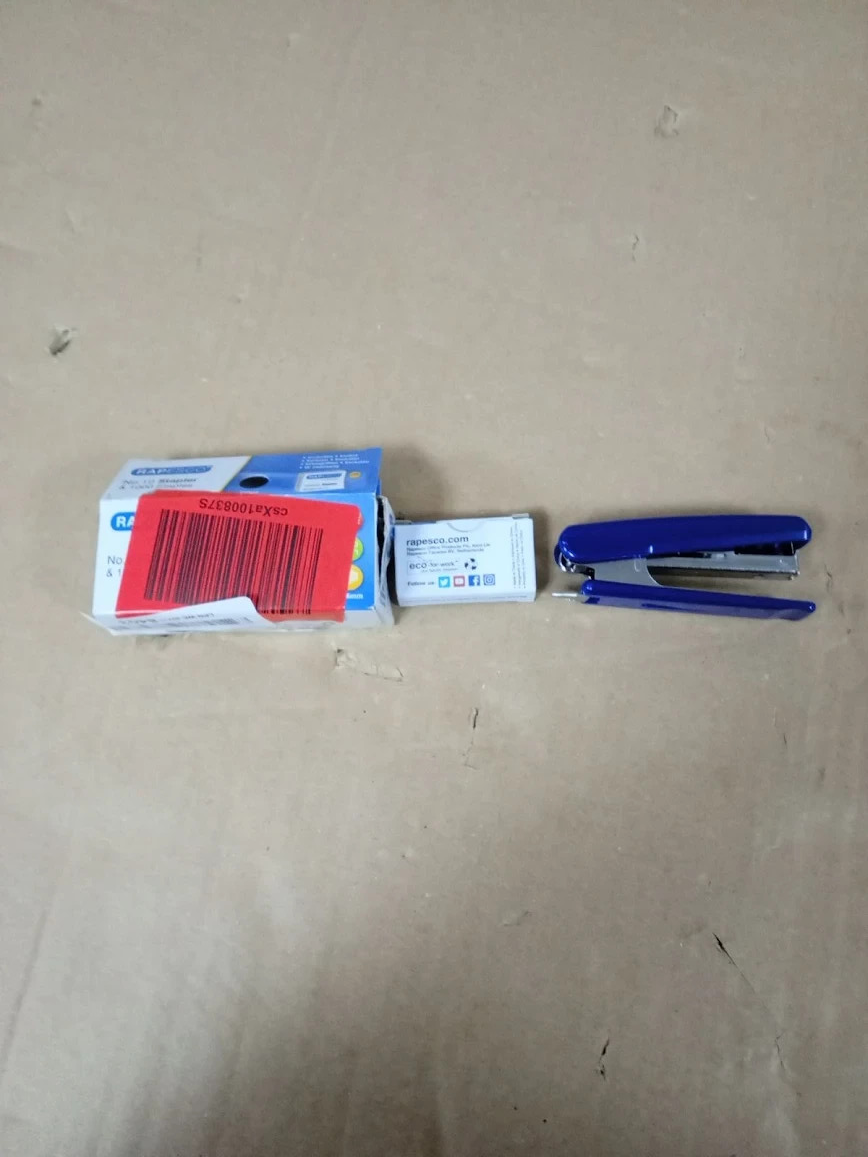 Rapesco PSE000AS Pocket Stapler 10 4mm Staples 12 Sheet Capacity