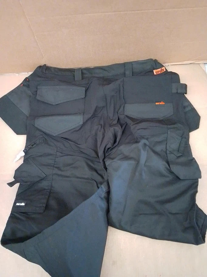 Scruffs Women Trade Flex Holster Trouser Durable Black Size 18S T55261 New