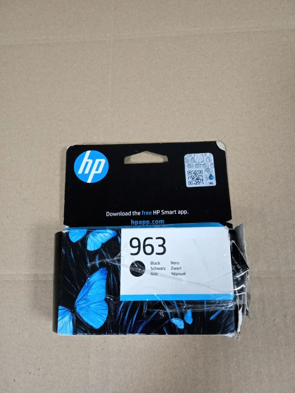 HP 3JA26AE 963 Original Ink Cartridge Black Single Pack 9010 9013 9020 9023