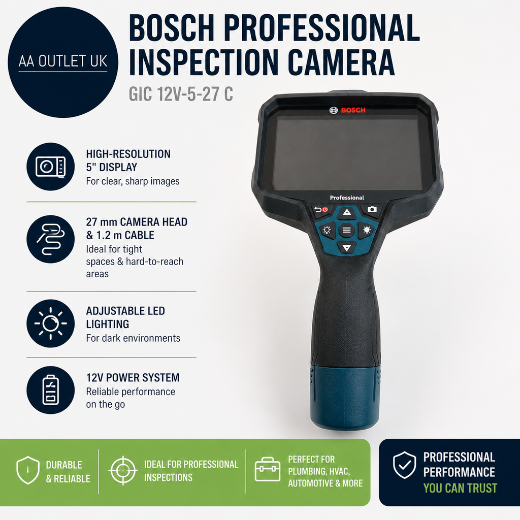 Bosch Professional Inspection Camera GIC 12V527 C  Shooting Modes Picture