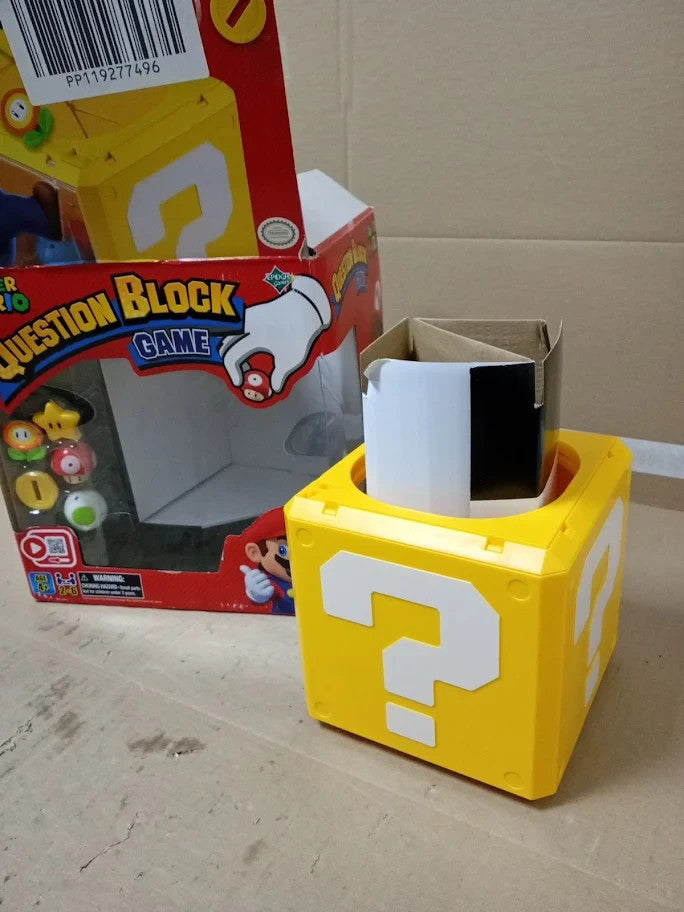 Super Mario Question Block Game Epoch Games Animals 2 To 6 Players 7556 New