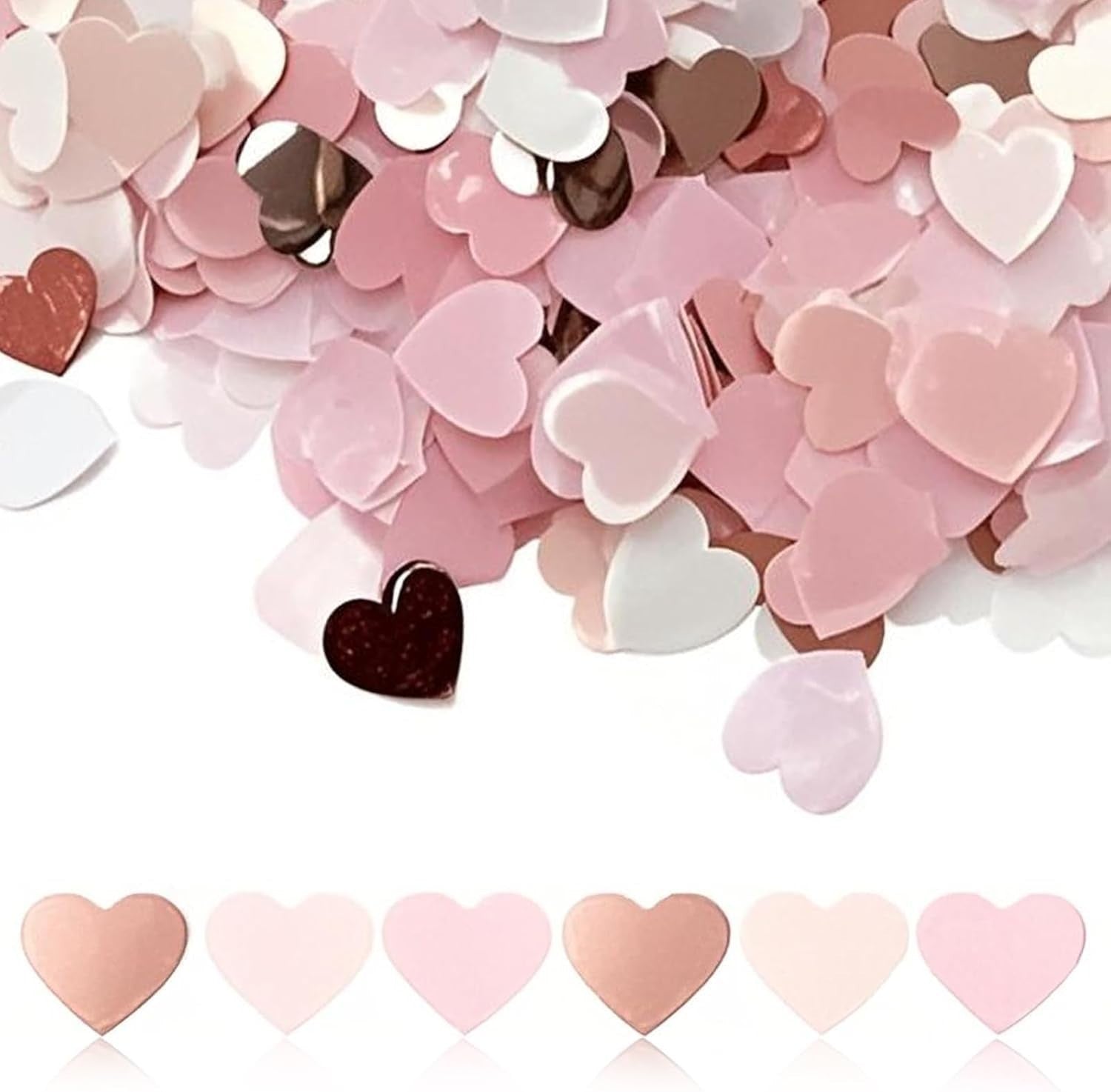 12000pcs Heart Shaped Confetti Weddings 100g Biodegradable Paper Confetti New