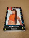 Smiffys Sporty Power Wig Brown Ponytail 1990s Fancy Adult Dress 25.8x15.8x4.8cm