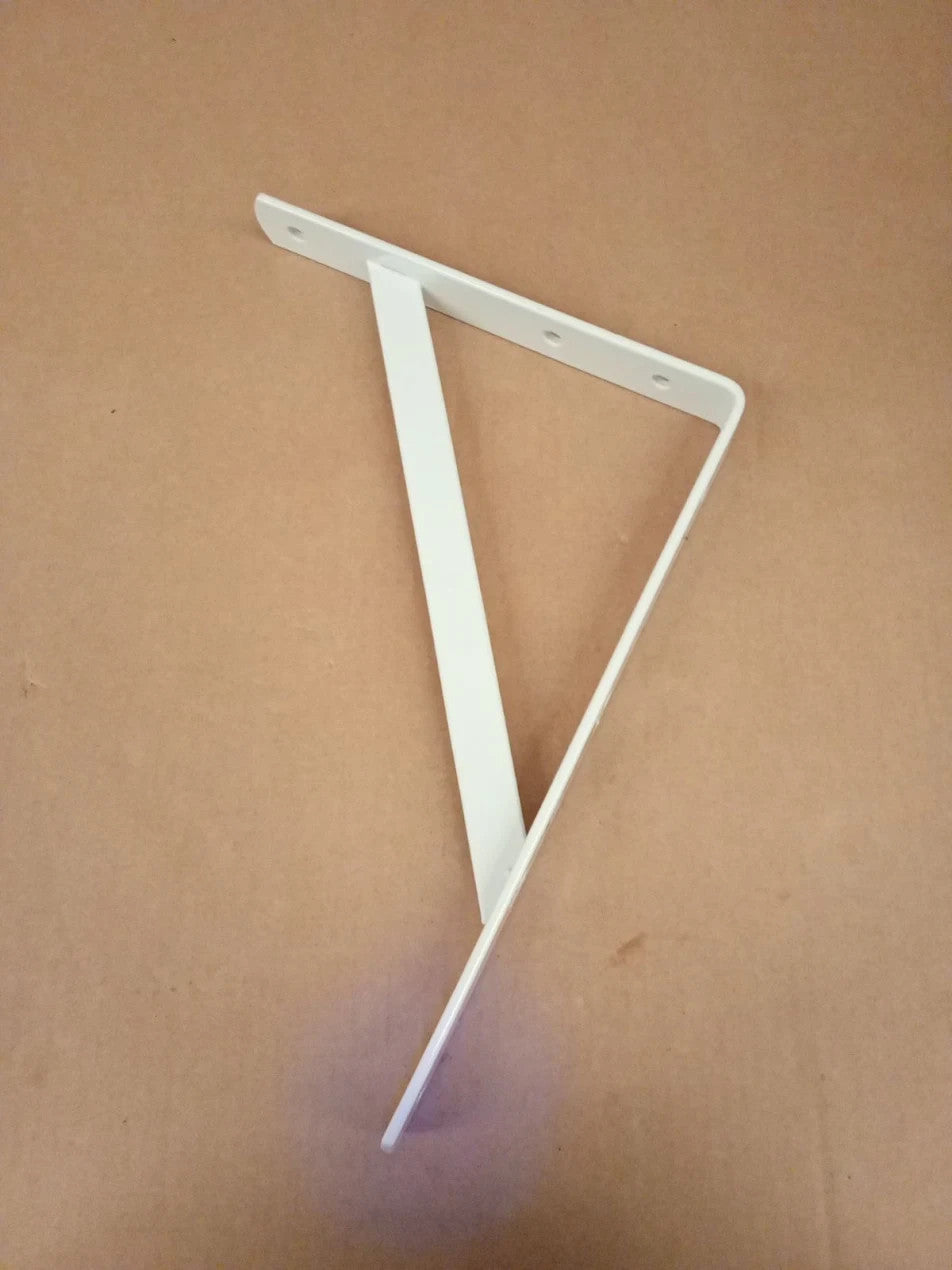 Amig Model 9 Shelf Wall Bracket Robust 300x225mm Up To 260kg White Steel